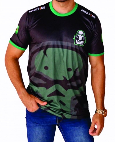 Camisa Sublimação Total Frente e Verso