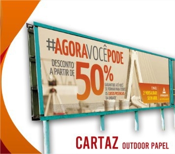 Lambe-Lambe / Papel Outdoor - Impresso Por Metro Linear