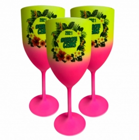 Taça de Vinho 350 ml (Bicolor)