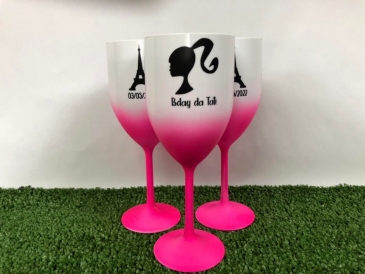 Taça de Vinho 350 ml (Bicolor)