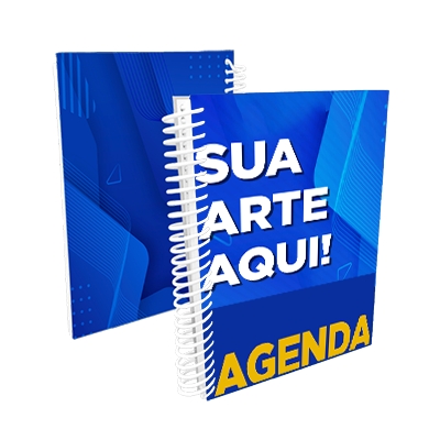 Agenda - capa c/ aspiral