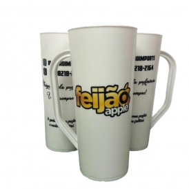 Caneca Slim 430ml (Branca)