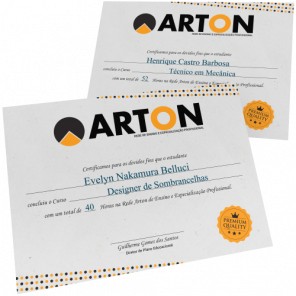 Certificado com Dados Variáveis
