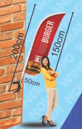 WIND BANNER DE PAREDE