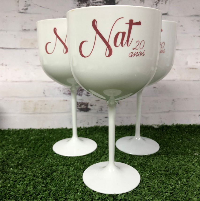 Taça de Gin 550 ml (Branca)