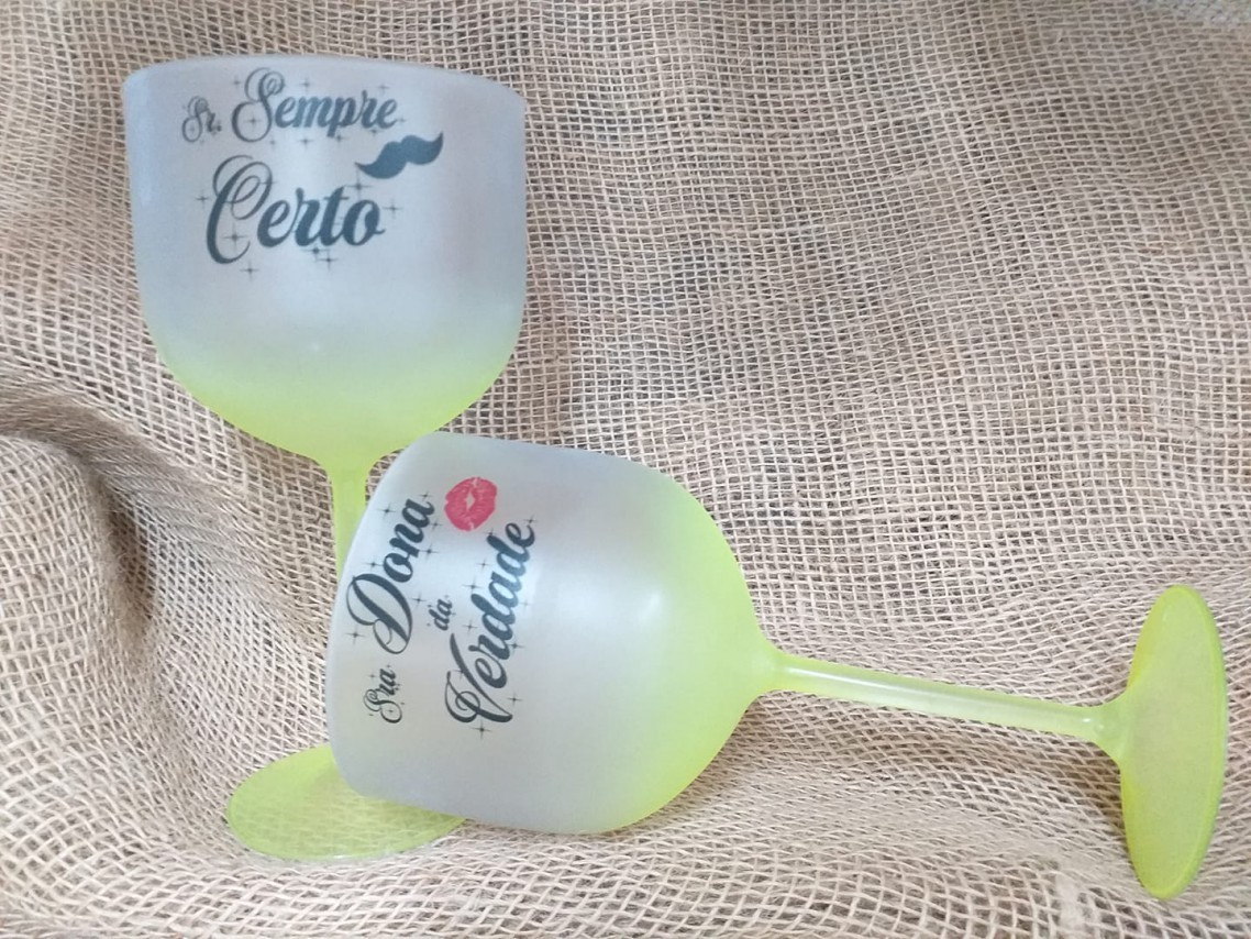 Taça de Gin 550 ml (Cristal c/ Degradê)