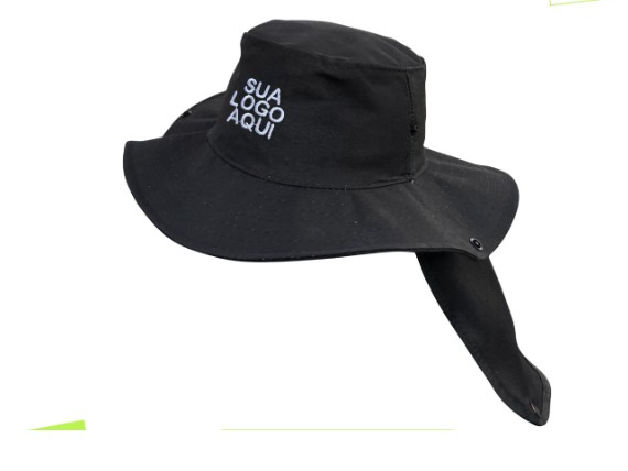 CHAPÉU DE PANO - COM PROTEÇÃO