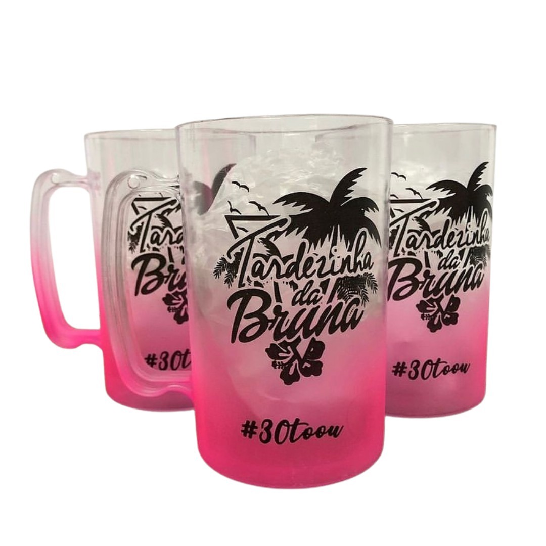 Caneca 350ml (Cristal C/ Degradê)